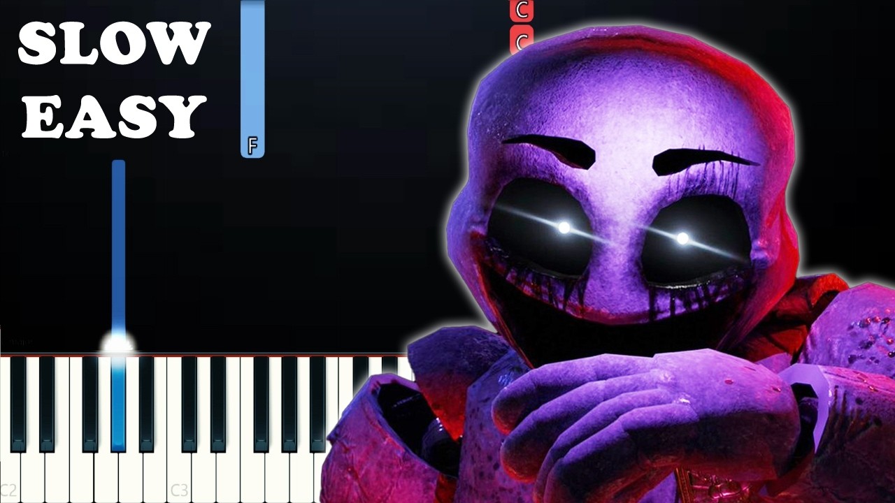Bite By Night - Final Slaughter (Hoax Last Man Standing)(SLOW EASY PIANO TUTORIAL)