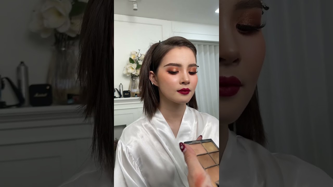 ทาลิปสติกสีแดงให้สวย How to apply Red Lipstick