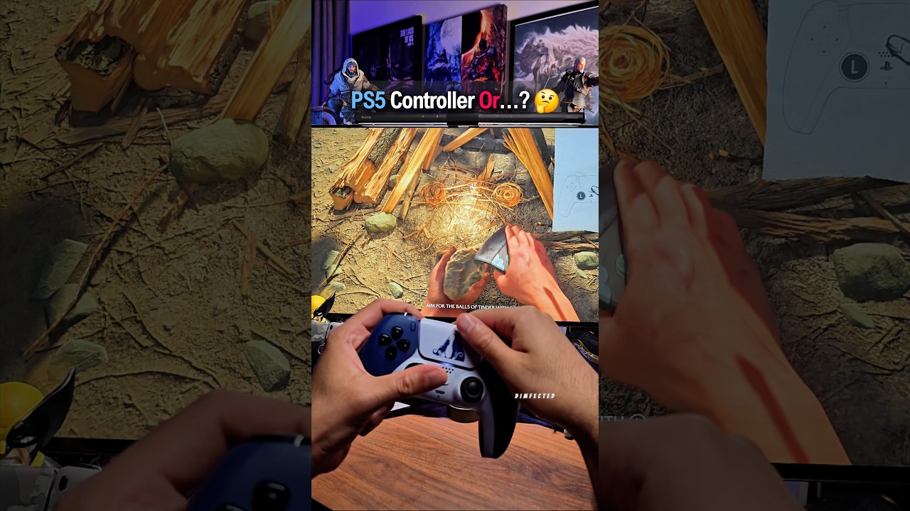 This PS5 Controller Has INSANE Hidden Features! #ps5 #gaming
