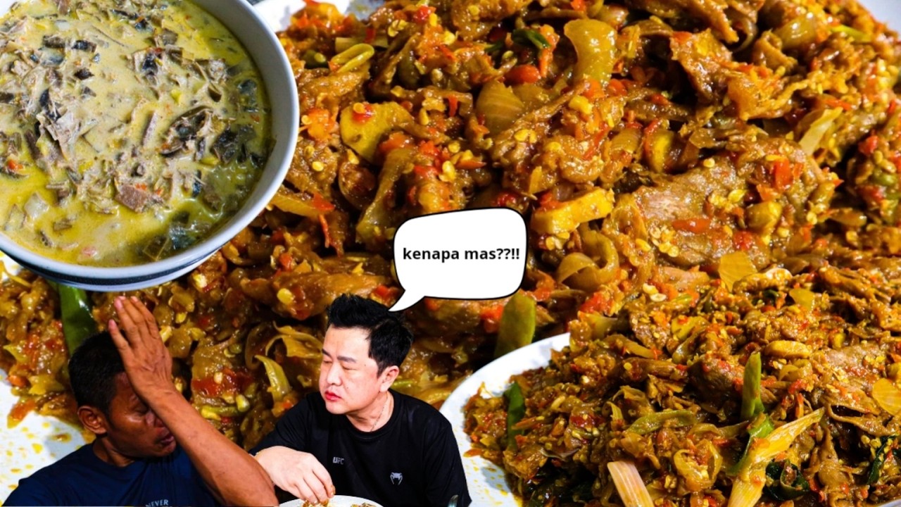 DAGING SAPI SUPER PEDAS AMA ONTHONG SANTAN,,NIKMAT MANA YANG KAU DUSTAKAN !!