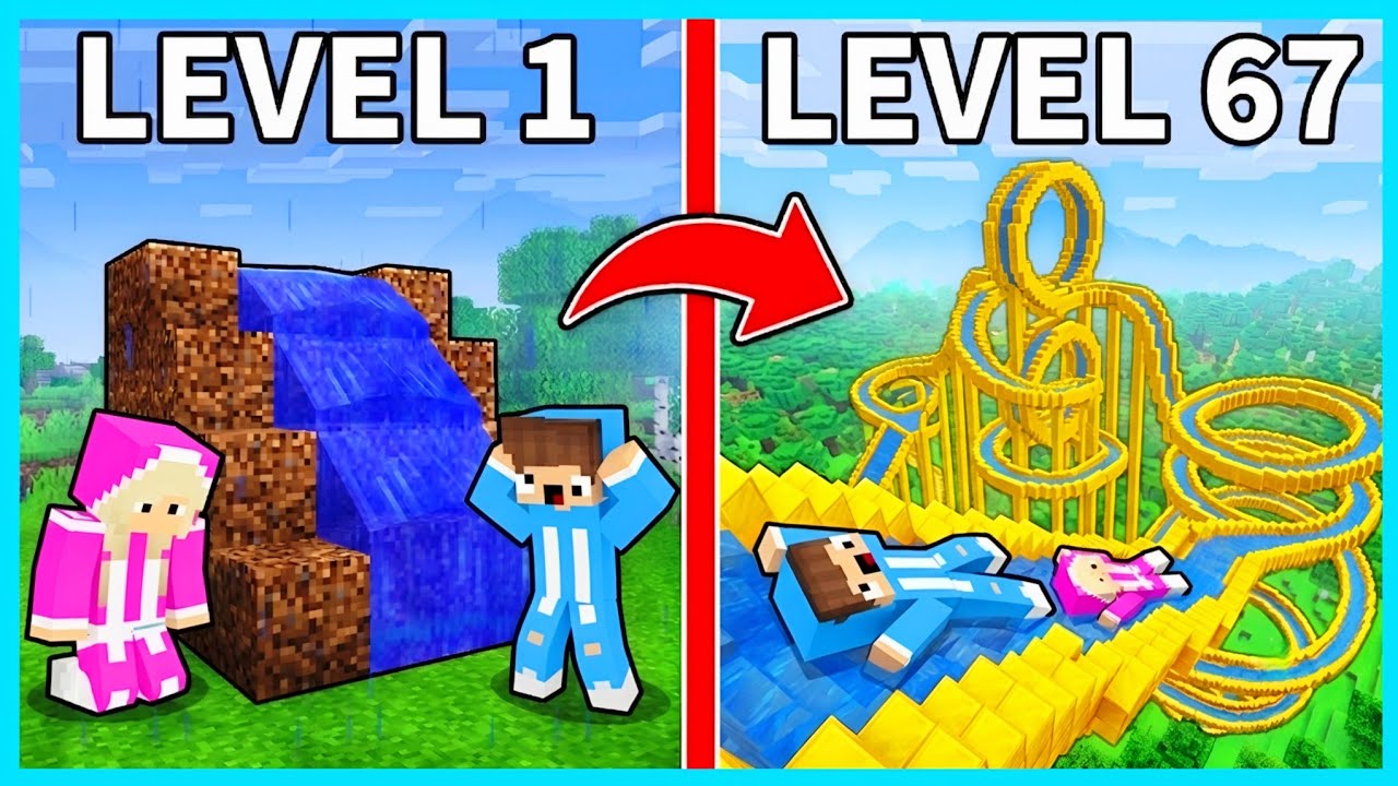MIPAN & ZUZUZU COBA SEMUA PEROSOTAN KOLAM RENANG! DARI MSIKIN SAMPAI KAYA DI MINECRAFT!