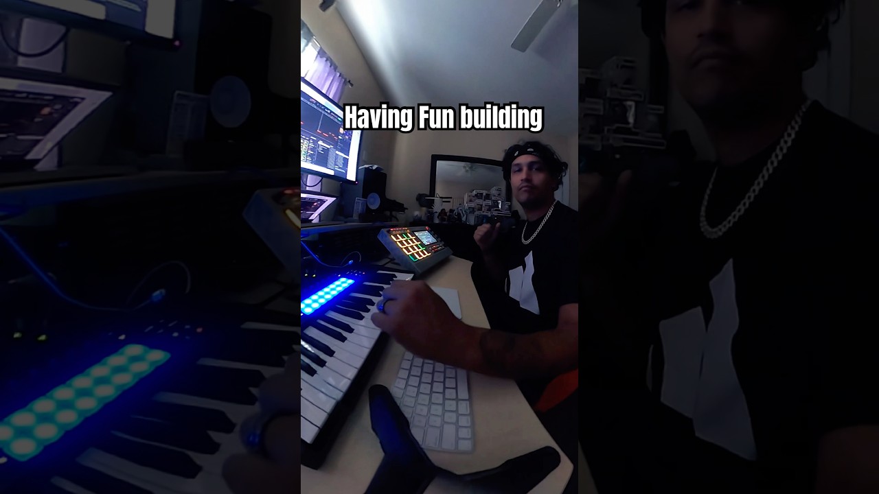 If your not having fun then why do you do it ? #producer #edmproducer #akai #ableton #edm #edmdj #dj