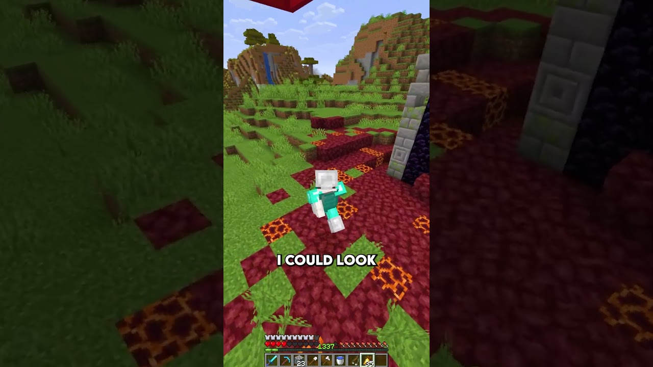 I can't believe what was inside..🥀 #minecraft