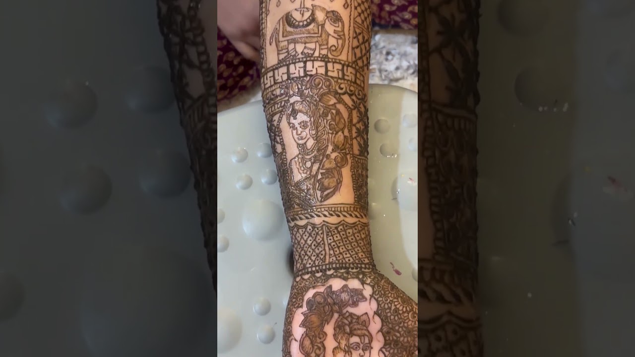#shorts #trending #shortvideo #short #mehndi #henna #bridal #
