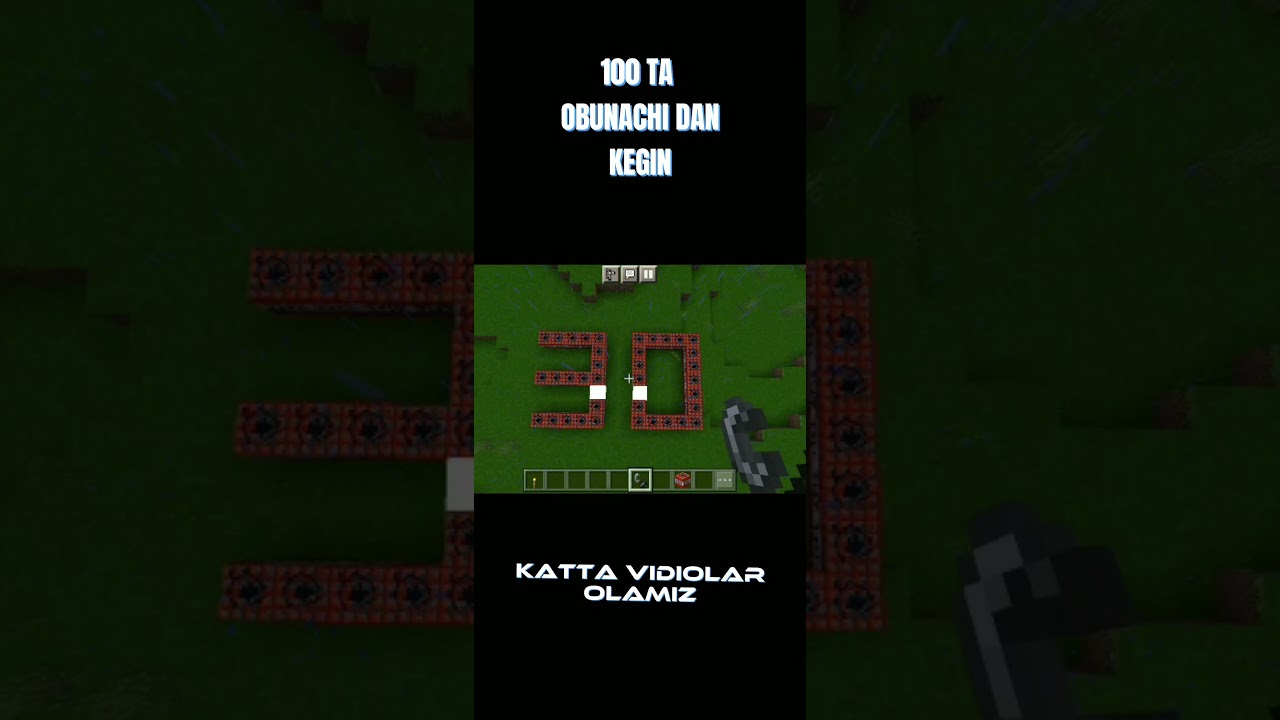 OBUNA BOʻLINGLAR TEZROQ ❗ #minecraft #obuna #rek