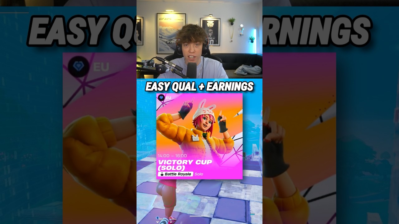 So QUALEST du dich im SOLO CASH CUP & holst EARNINGS! #fortnite