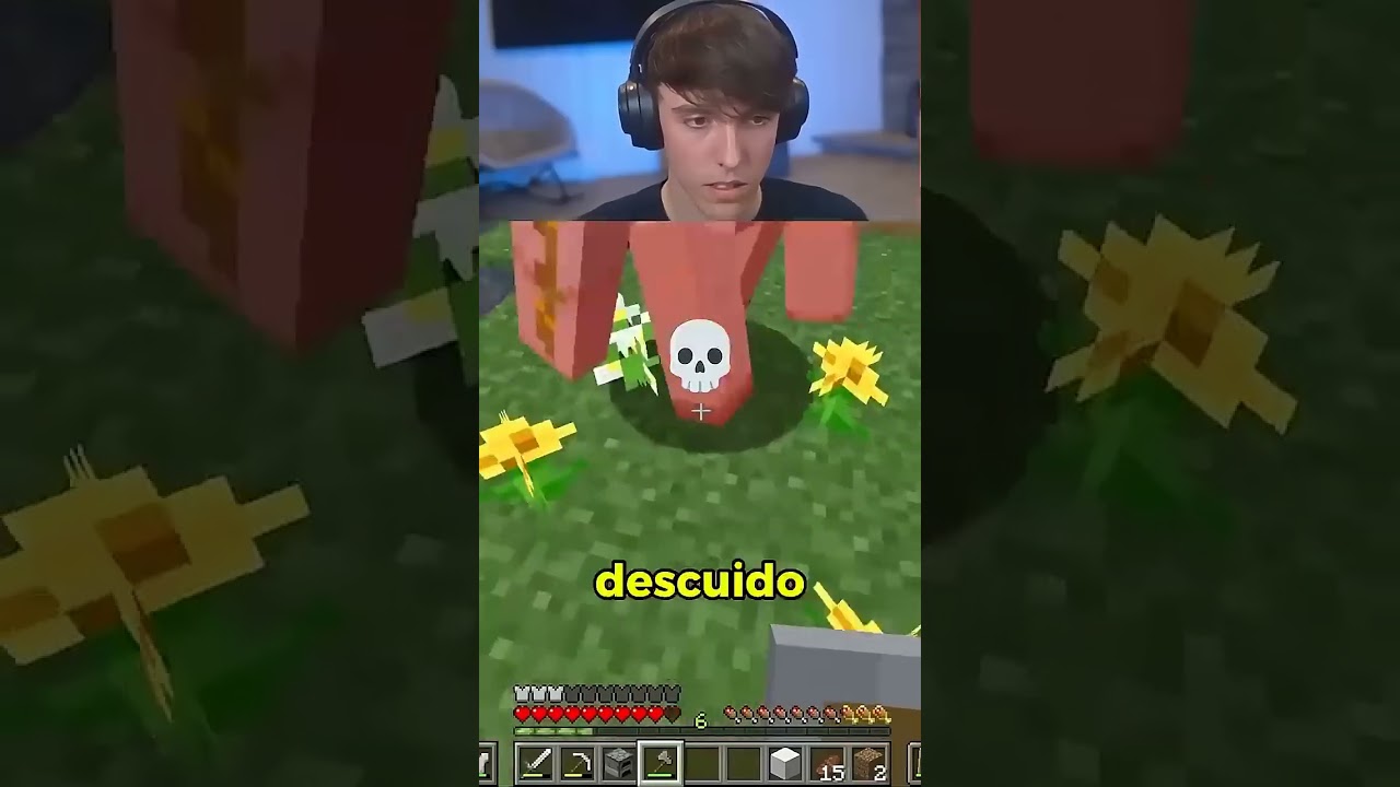 Perdió su mundo de FORMA RIDICULA en MINECRAFT #minecraft