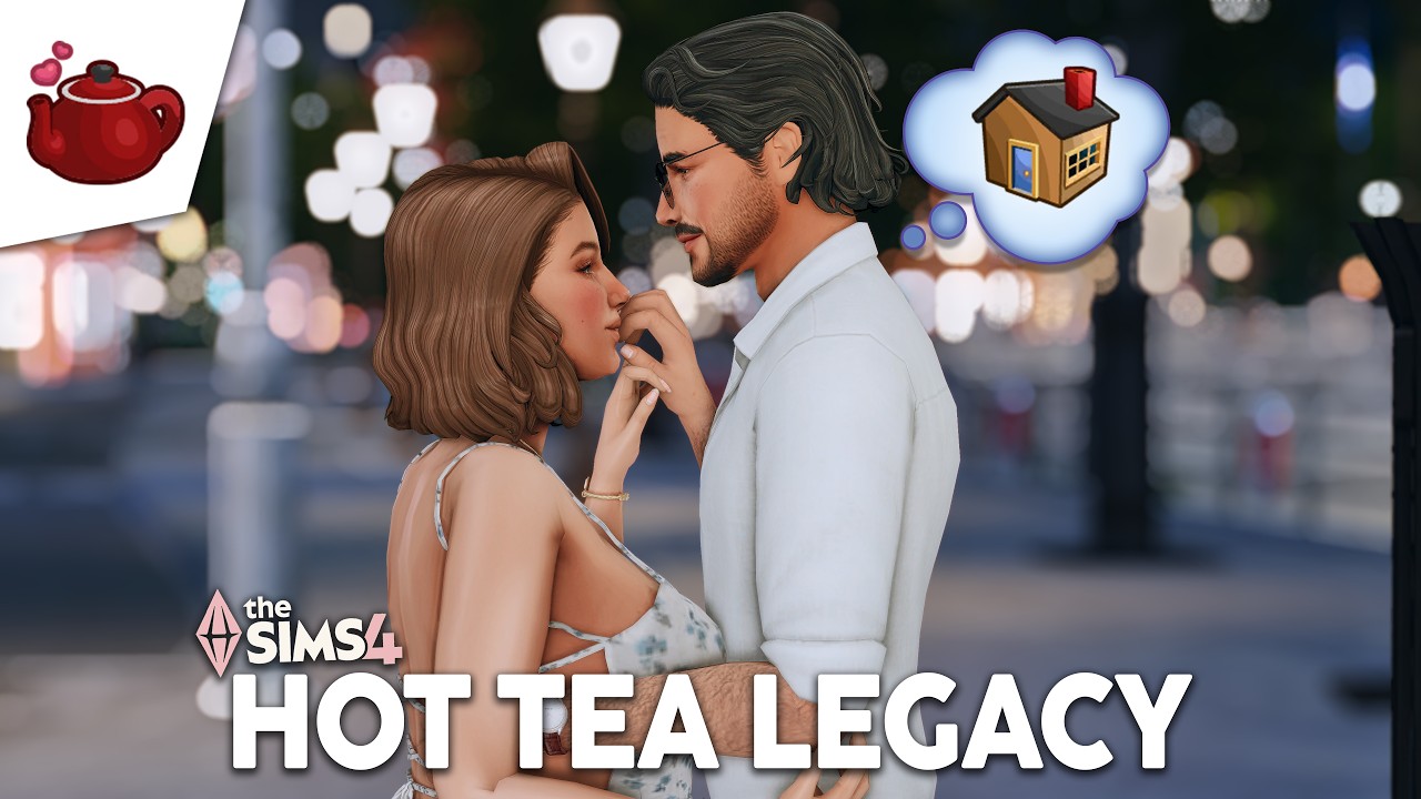 Renovating my sim’s house for her new blended family 🏡 | The Hot Tea Legacy Challenge ☕
