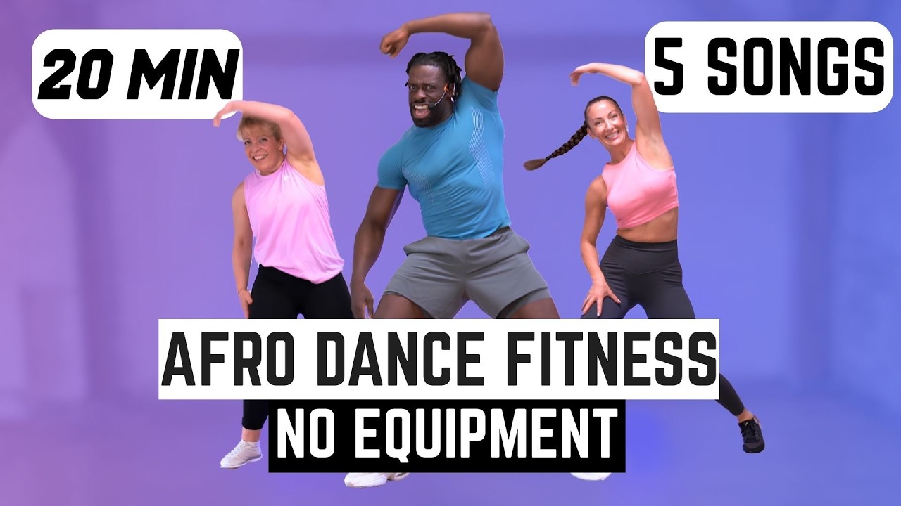 20 Min Afro Dance Fitness Workout for Weight Loss | Burn Calories | No Equipment | Afroletics Ep. 18