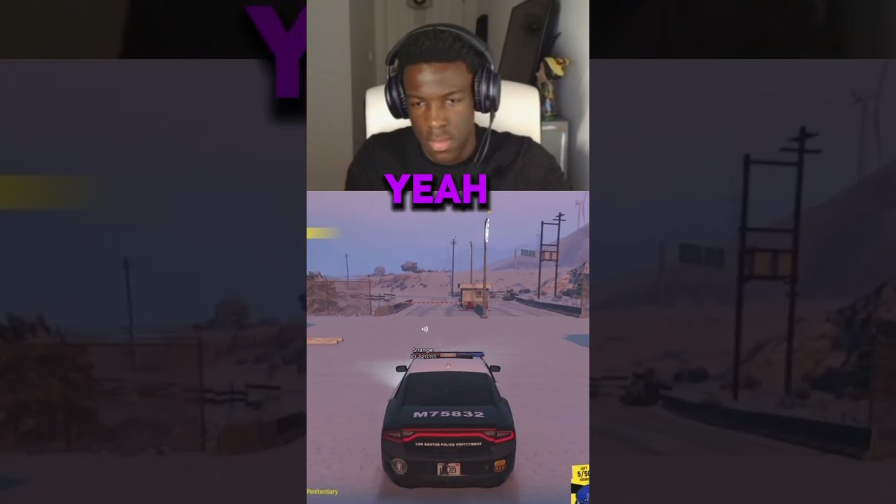the officer ran over his own teammate 💀 (GTA RP)