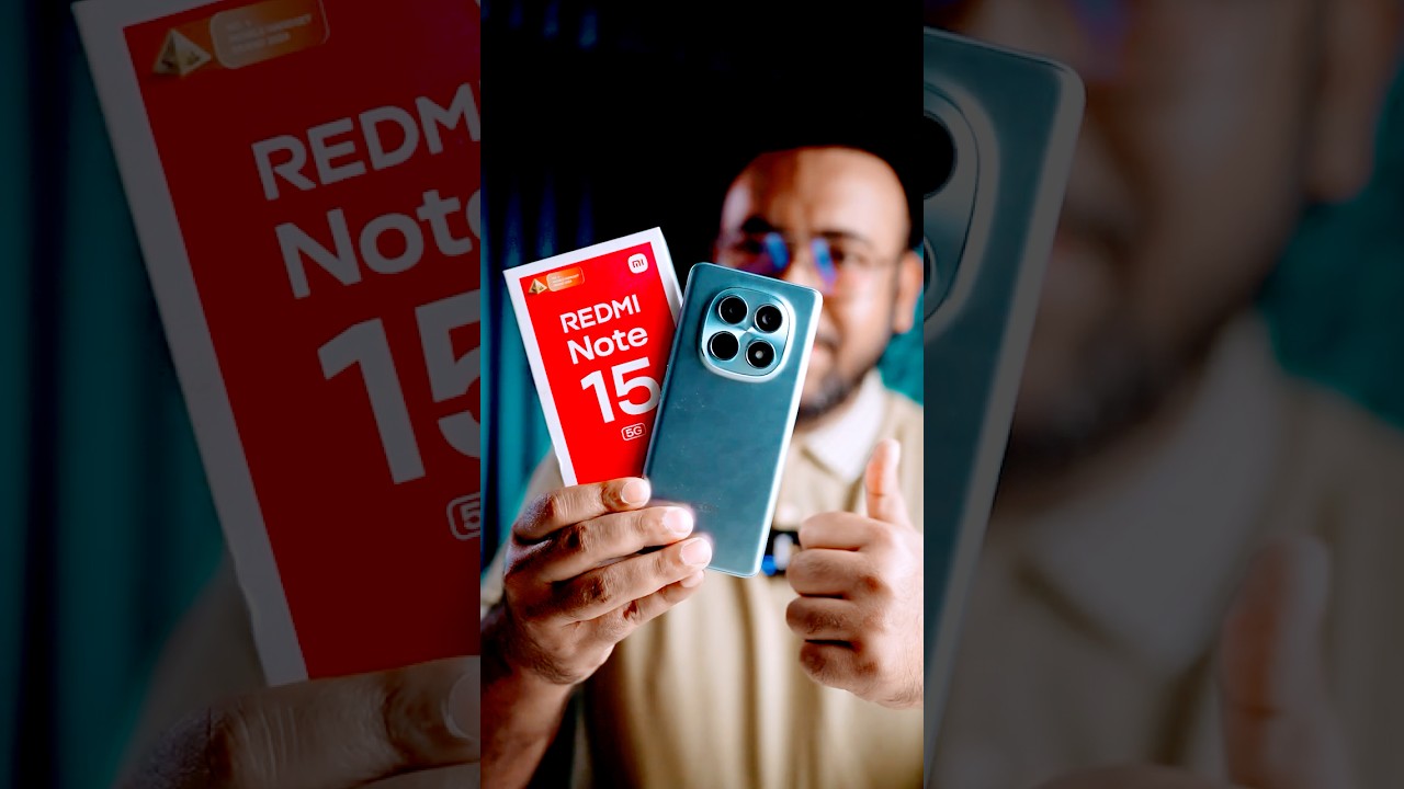কেমন হলো এবারের Redmi Note 15 5G? 🔥💥 #smartphone #projukti #redminote155g
