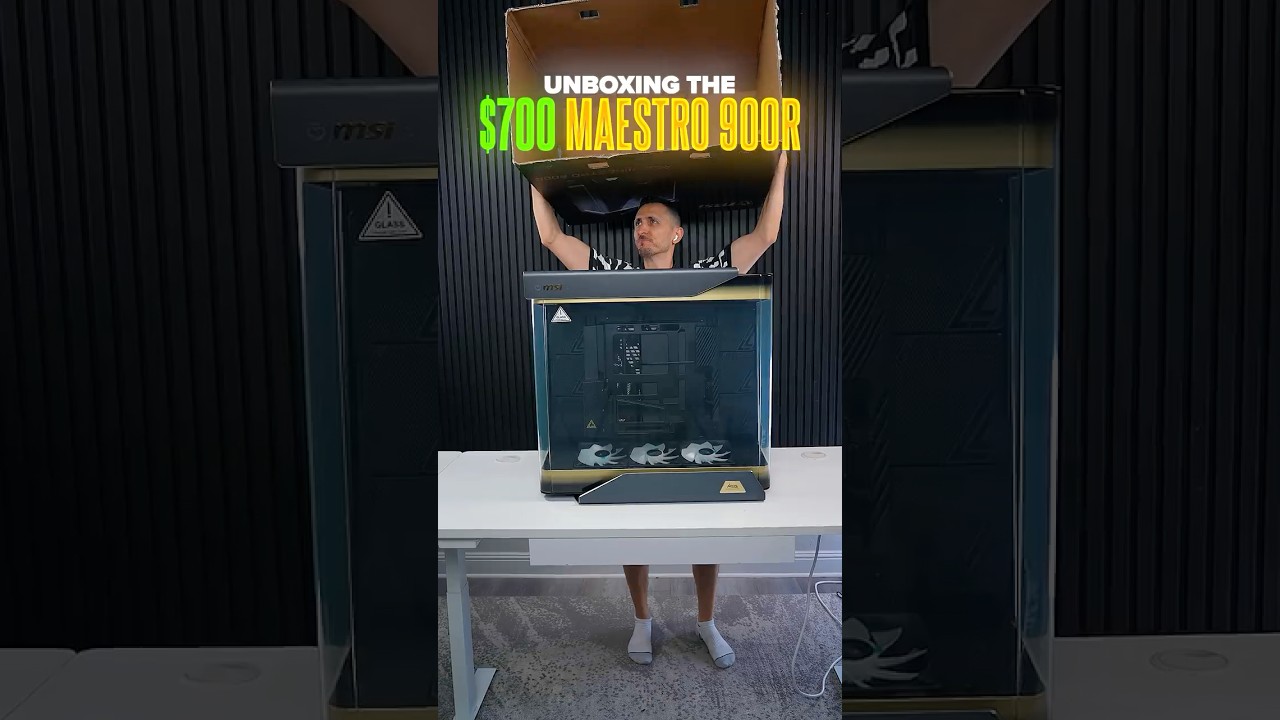 🤯Unboxing MSI's Insane $700 Maestro 900R Tower!
