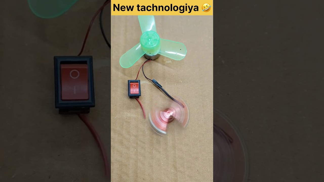 New technology 😱 #dcmotor #dcmotor #experiment ￼