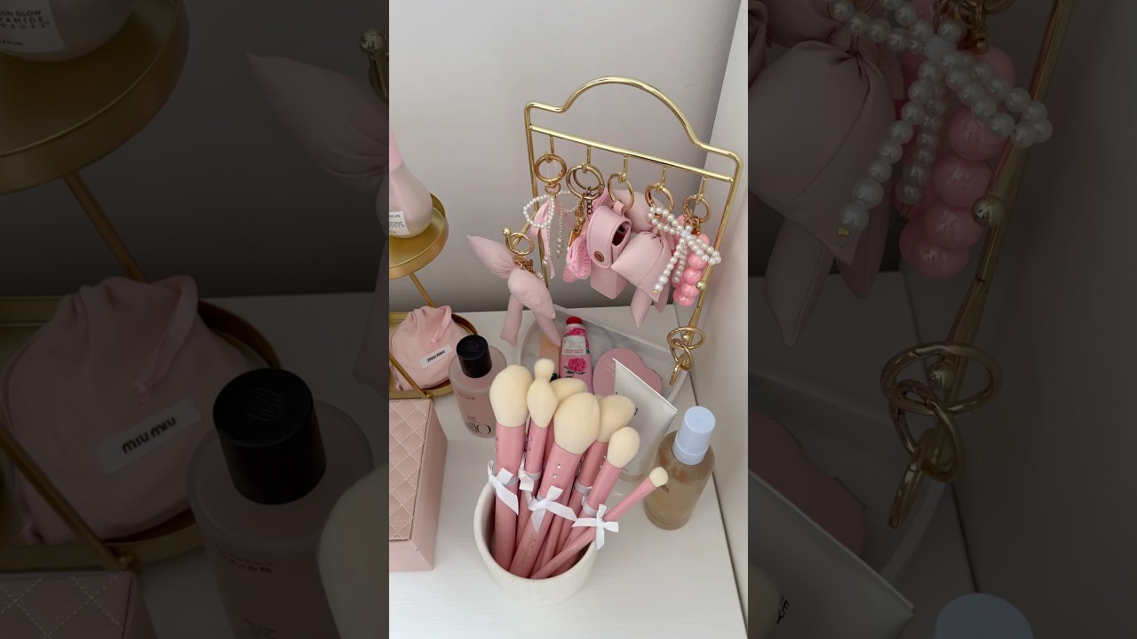 ✨asmr✨decorate with me💗 #youtubeshorts #shorts #asmr #pink #aesthetic #pinkgirl #beauty #fyp