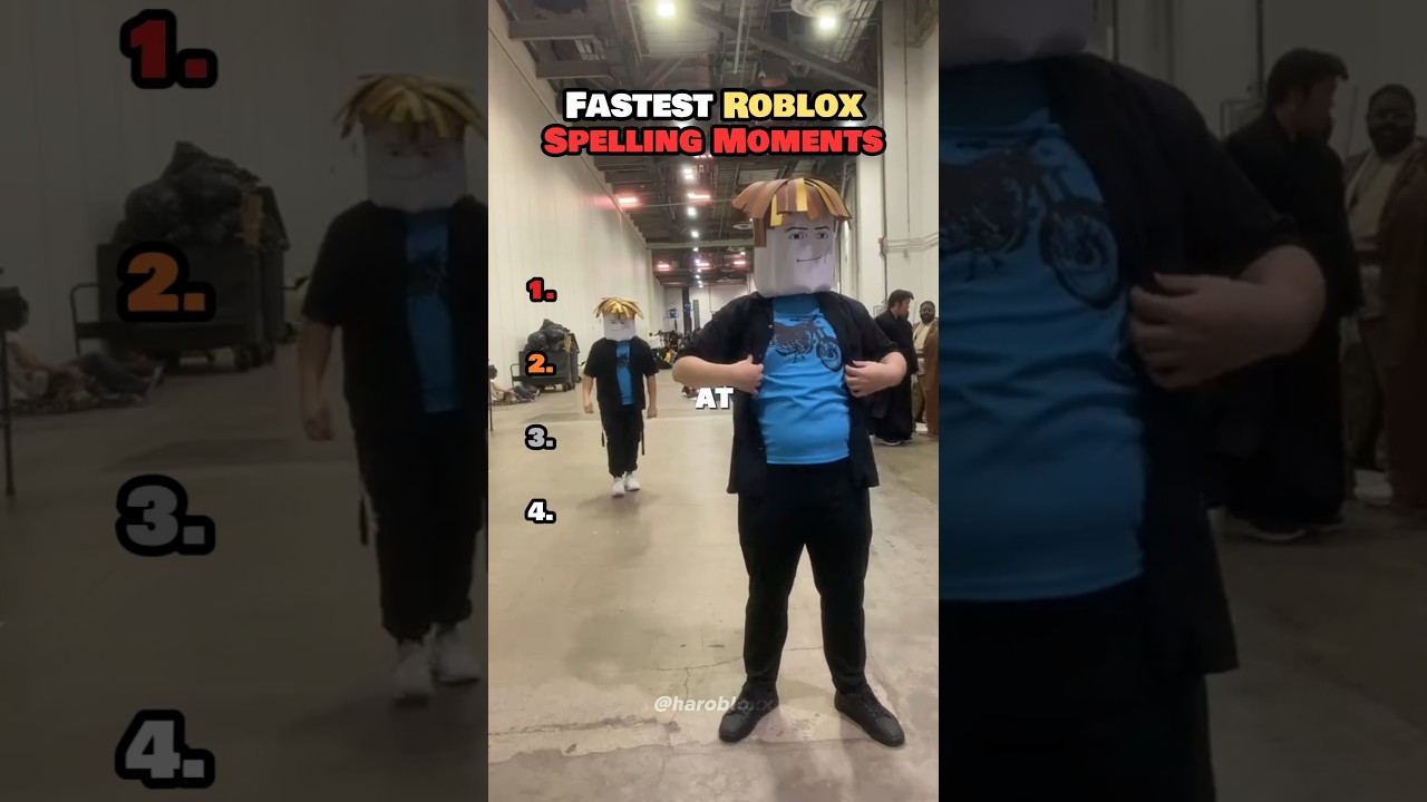 Fastest Roblox Spelling Moments