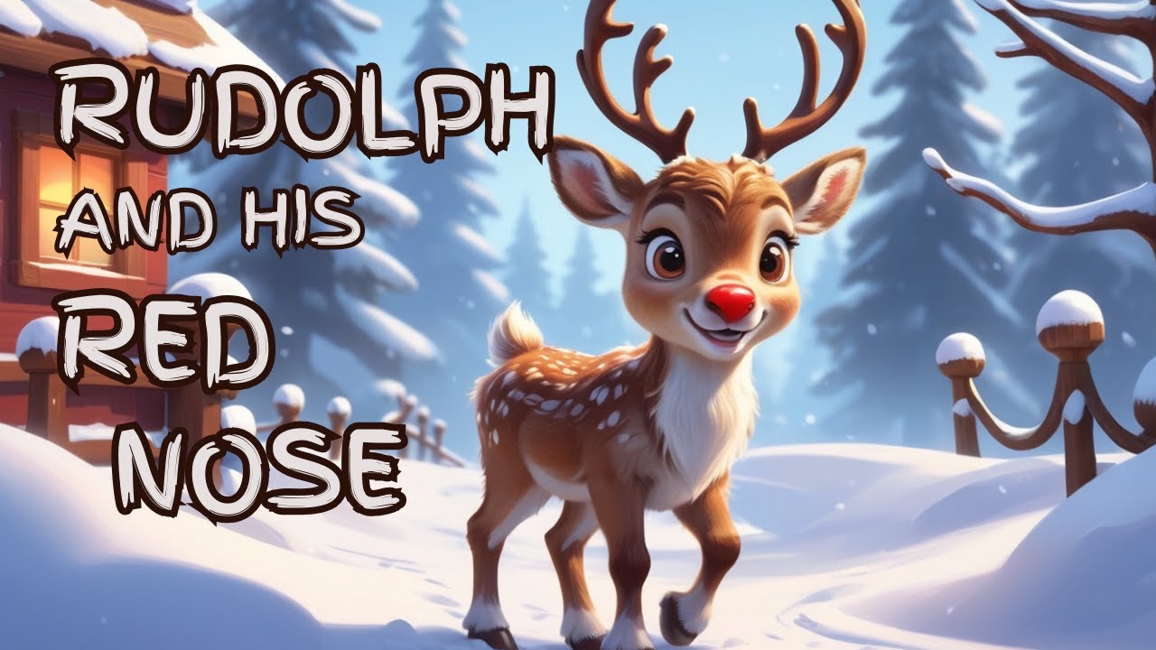Magical Christmas Story for Kids: Rudolph and his Red Nose - Children's Moral Stories Animated