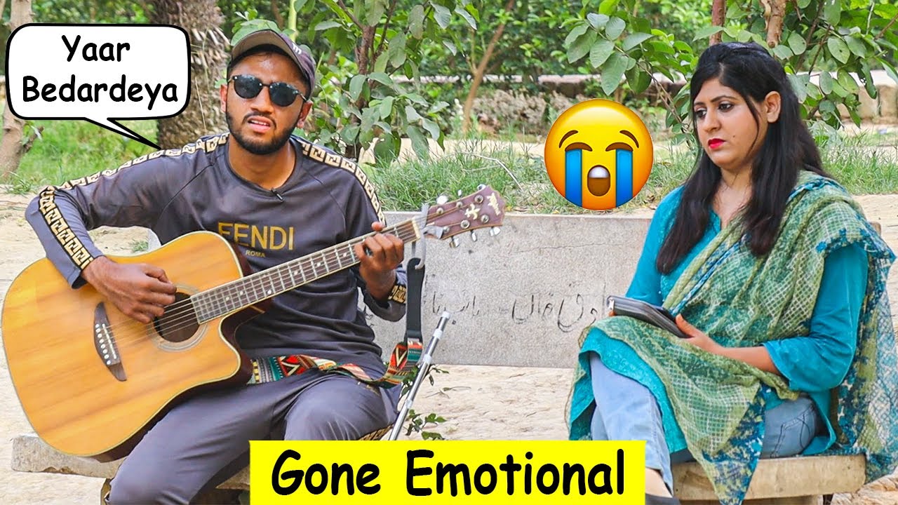 Blind Man Singing O bedardya Song Gone Very Emotional | Reaction Video @SmartiesPrankTV