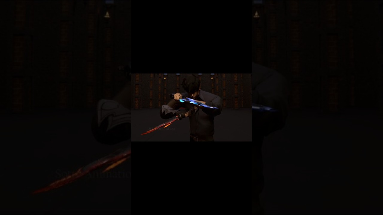 igris vs jinwoo | sotte animation | #igrisvsjinwoo #3danimation #sololeveling #anime #animation