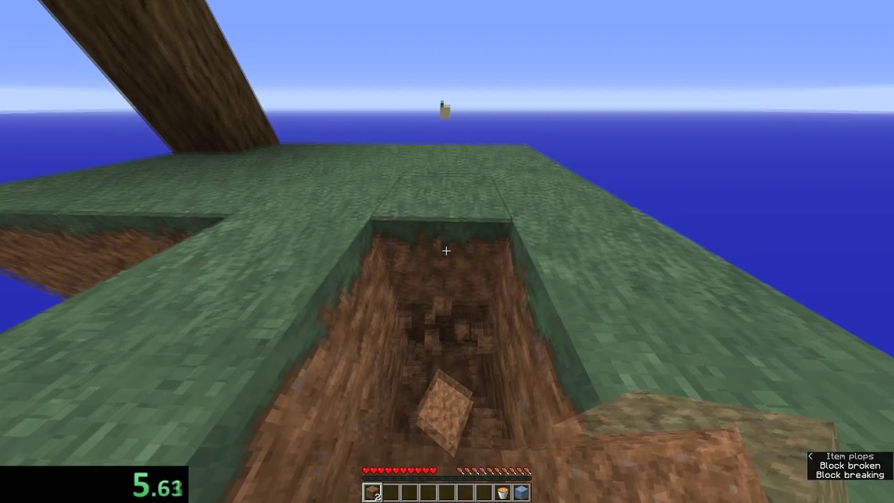 Fucked up cobble stone generator Speedrun 10.39 seconds!