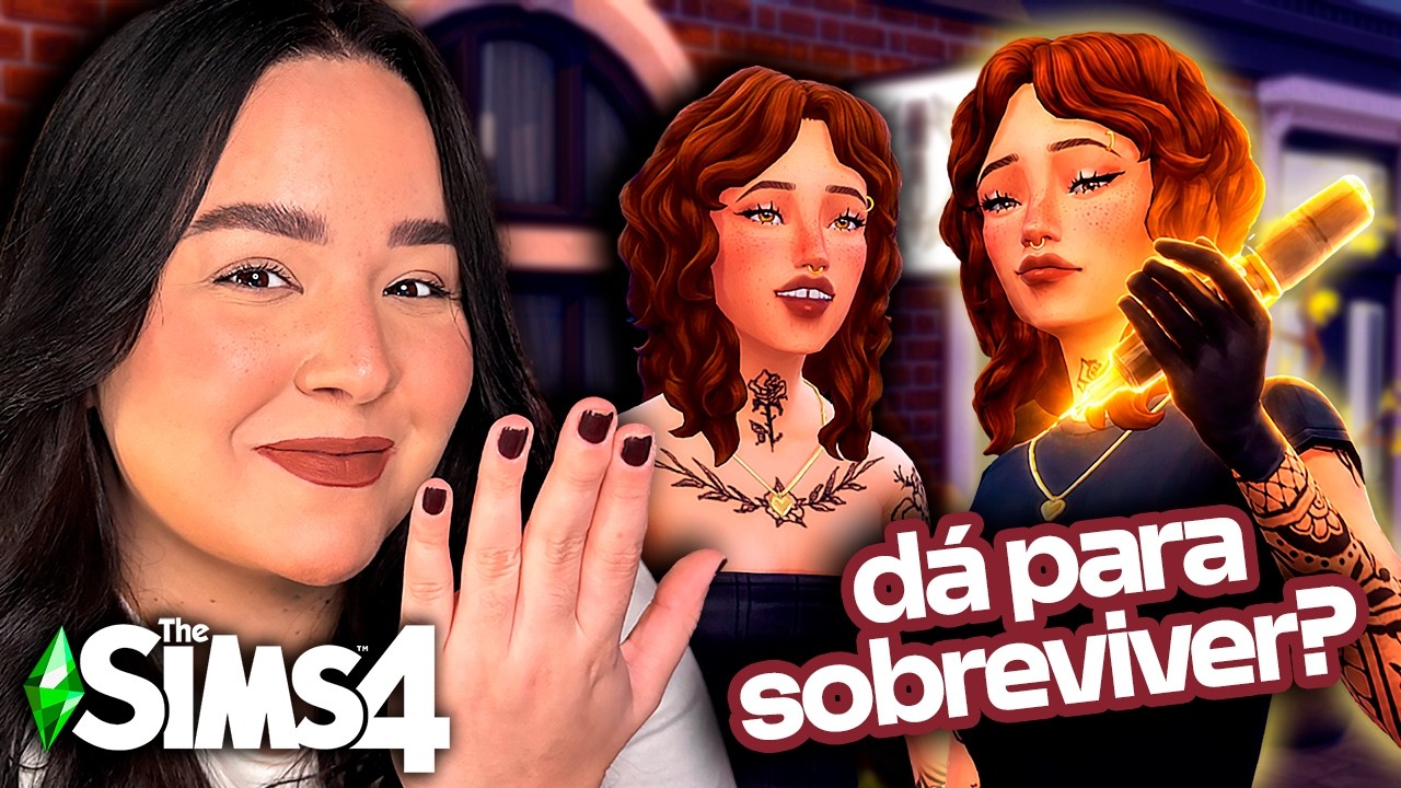 É Possível SOBREVIVER no The Sims sendo TATUADORA?