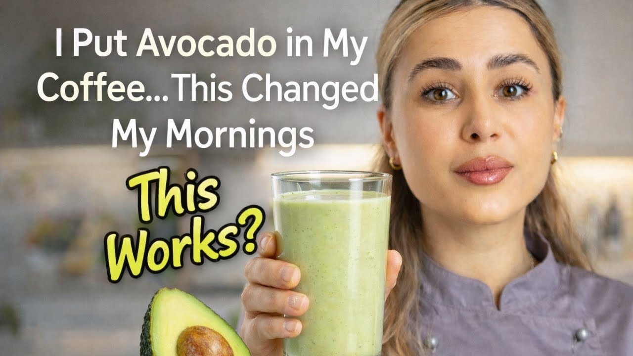 I Put Avocado in My Coffee… This Changed My Mornings 🥑☕️