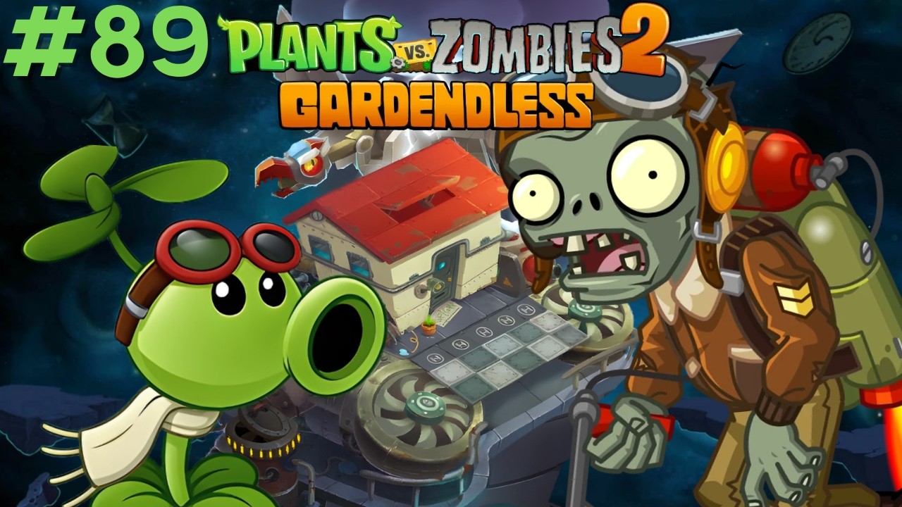 YENİ HARİTA GELDİ! {Plants VS Zombies 2: Gardendless #89}
