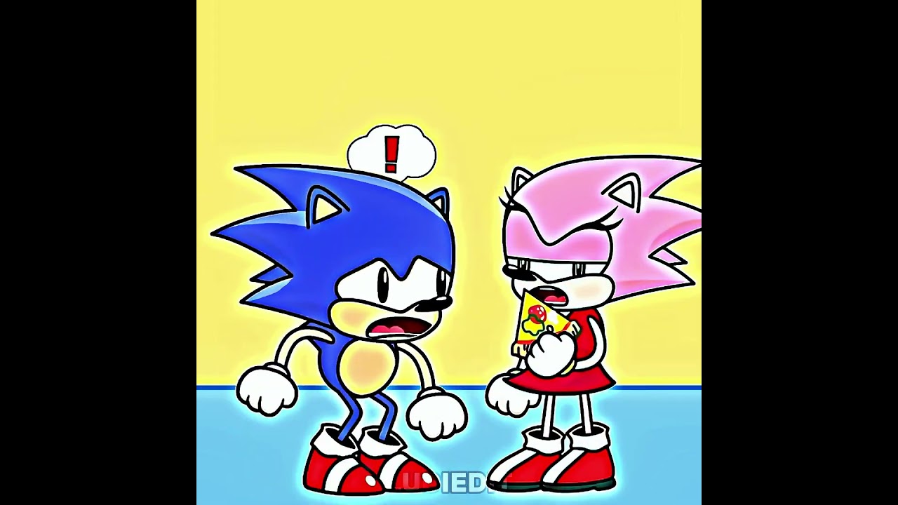 AMY THOUGHT IT WAS A JOKE! 😱 #sonic #sonicthehedgehog #amyrose