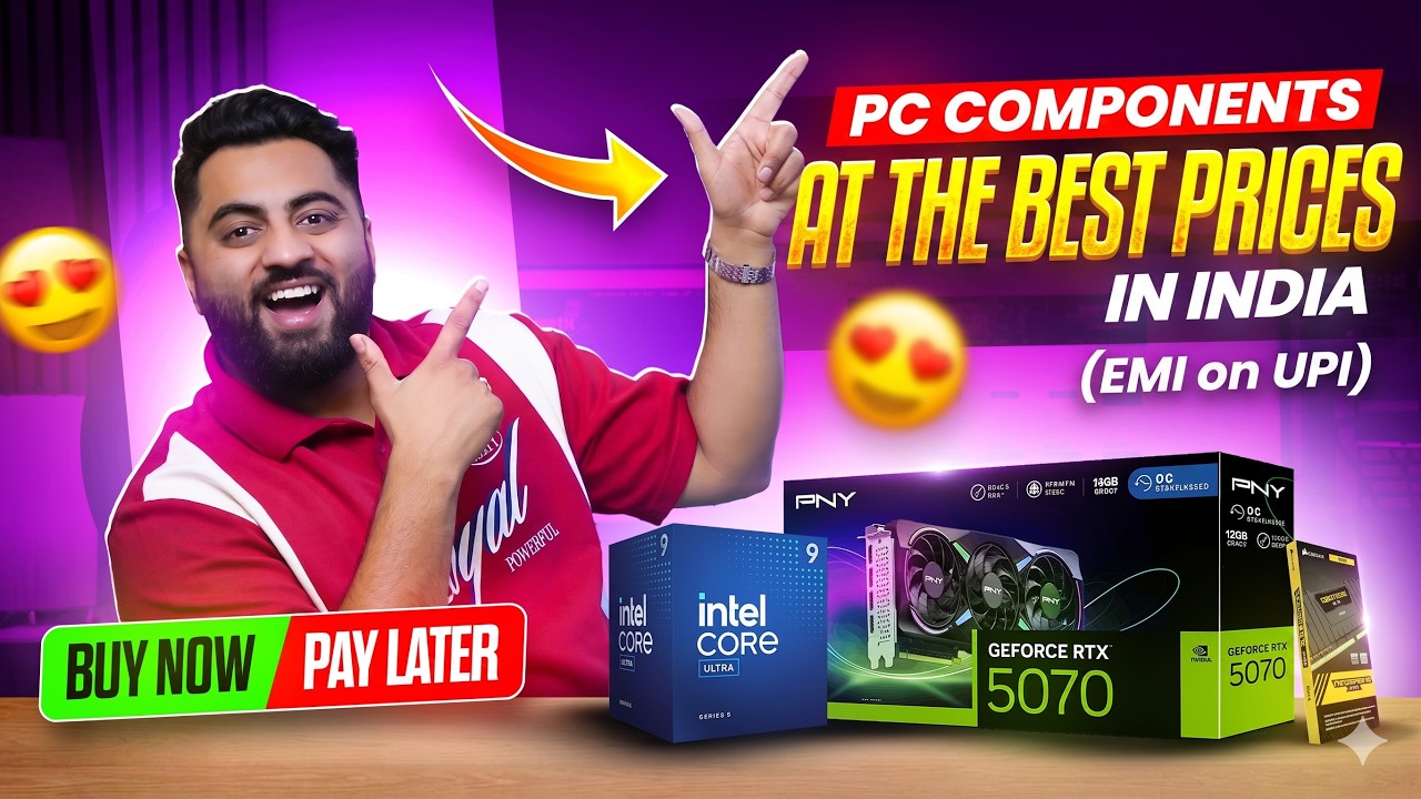 PC Components at the Best Prices in India | (EMI on UPI!) 😍