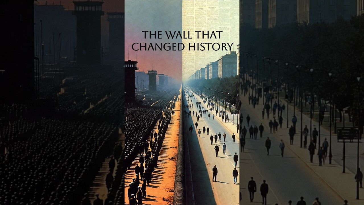 Berlin Wall: एक दीवार जिसने दुनिया को दो हिस्सों में बाँट दिया #shortsfeed