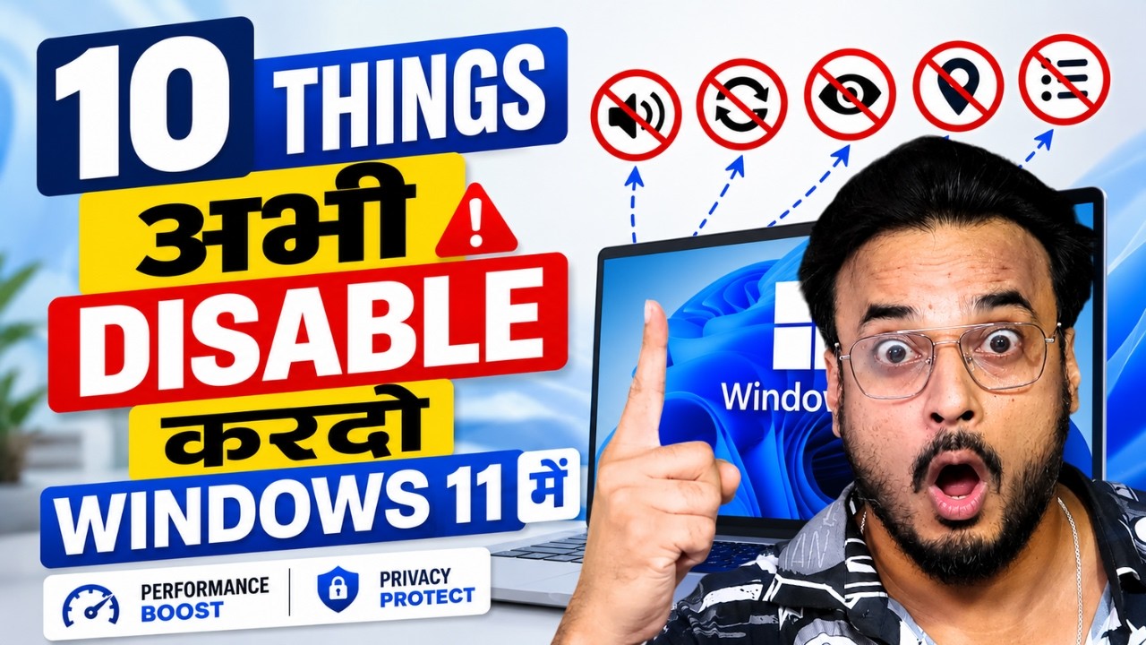 10 Things You Should TURN OFF in Windows Right Now