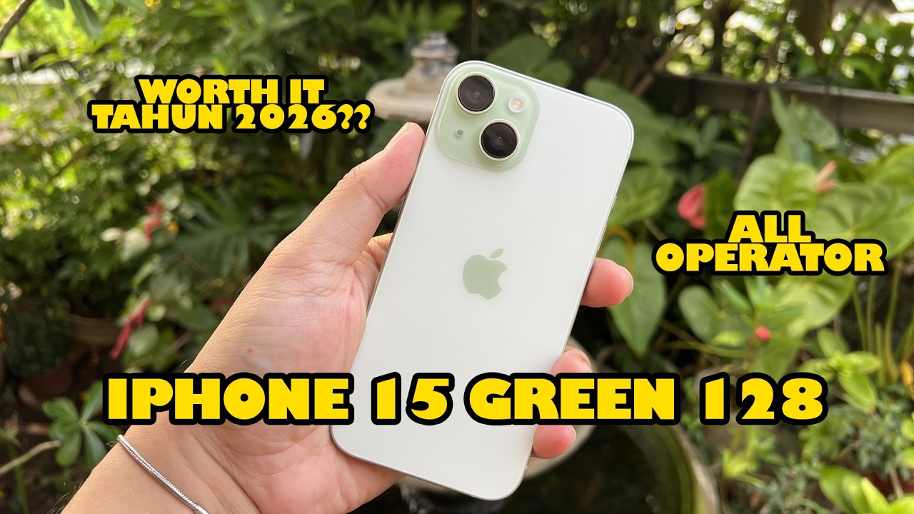 Review Iphone 15 Green 128 Inter All Operator