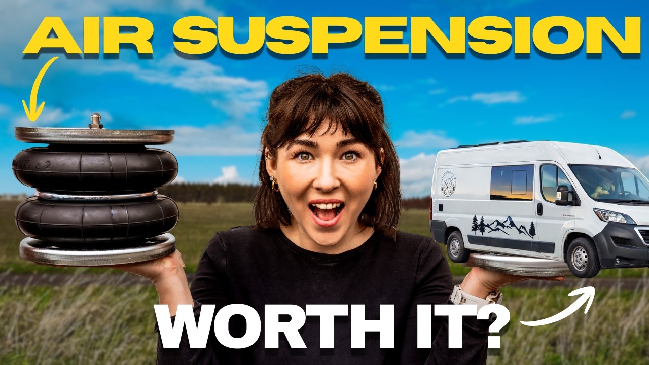 How We Installed Air Suspension on Our Campervan | Step by Step- Peugeot Boxer DIY Upgrade