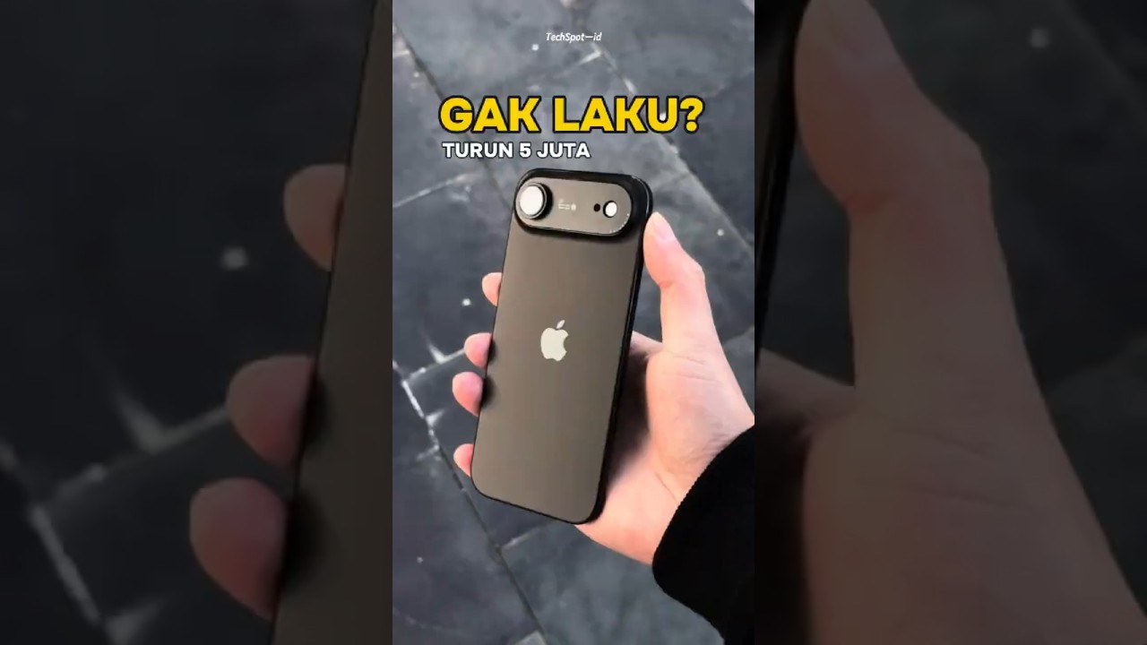 Kok iPhone Ini Cepat Banget Turunnya? #iphone17air #iphoneair