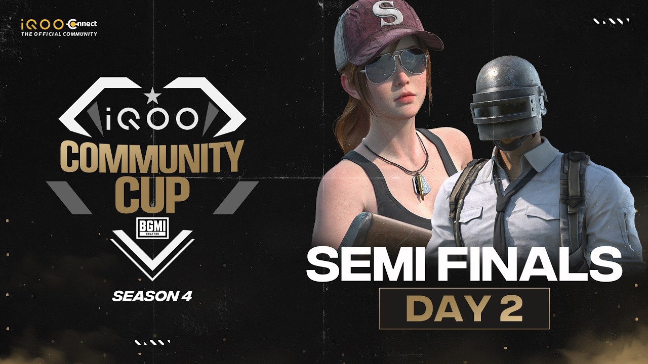 iQOO Community Cup Season 4 | SEMI FINALS – GROUP 2 | 20 APRIL 2026🔥 #iQOOCommunityCup