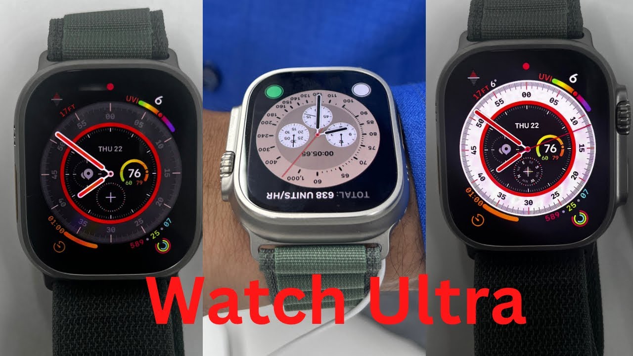 Apple Watch Ultra Unboxing / Watch OS 9🔥🔥🔥