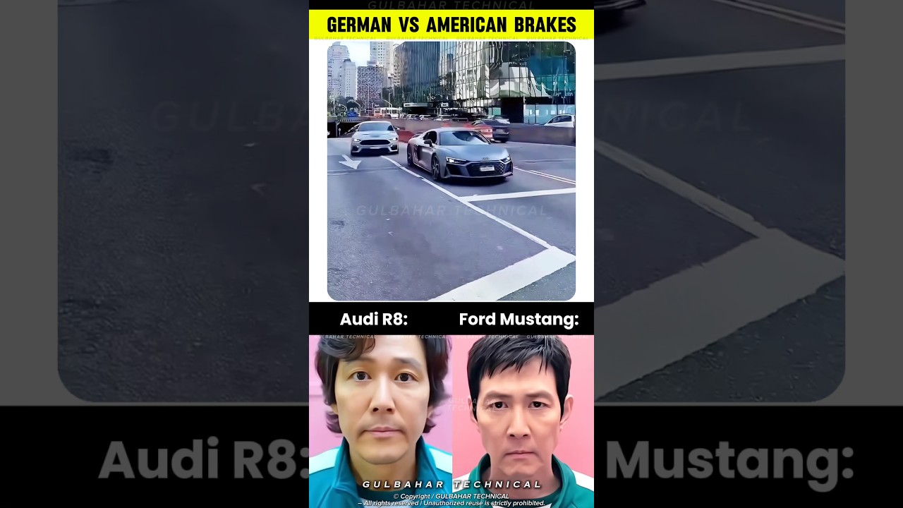 German vs American Brakes Are Wild 💀