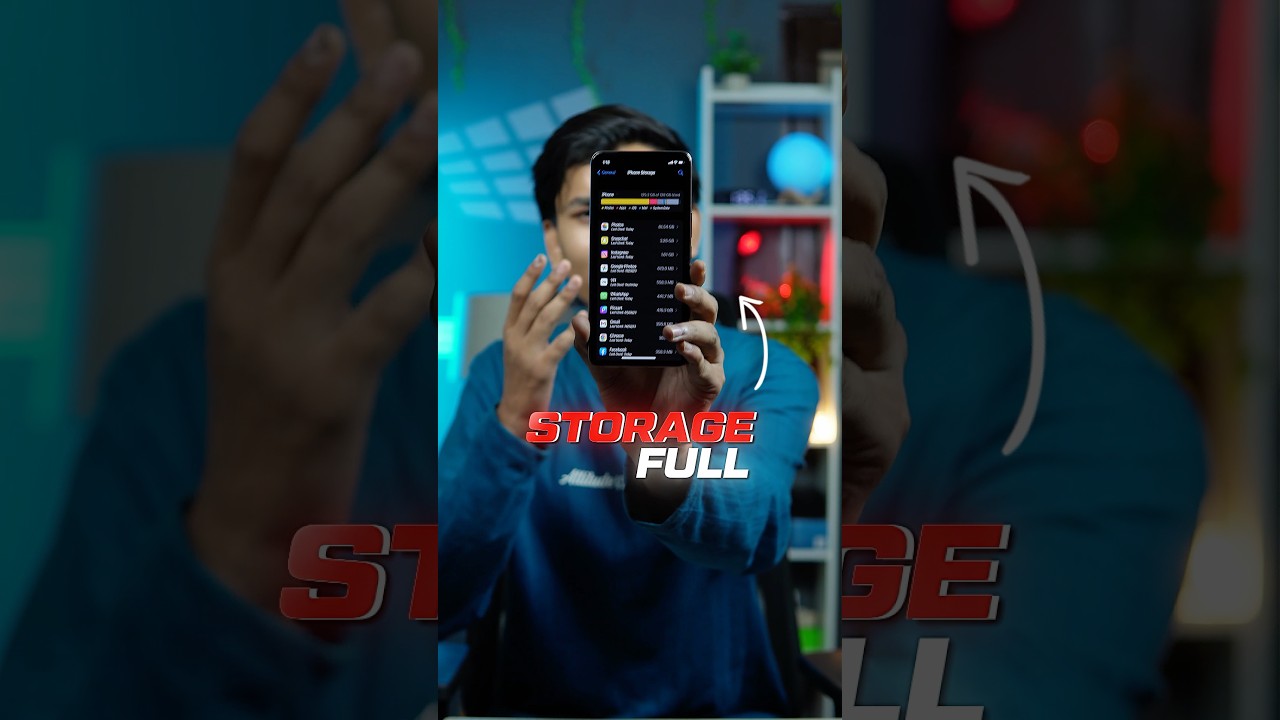 Phone Ki Storage Bhar Gayi Hai?😩🚨 #storage #free #tech #reels