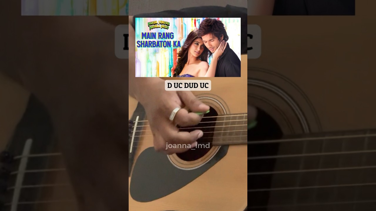 Mai Rang Sharbato Ka - guitar cover (with Chords) #guitarlessons #guitarcover #guitar #musician