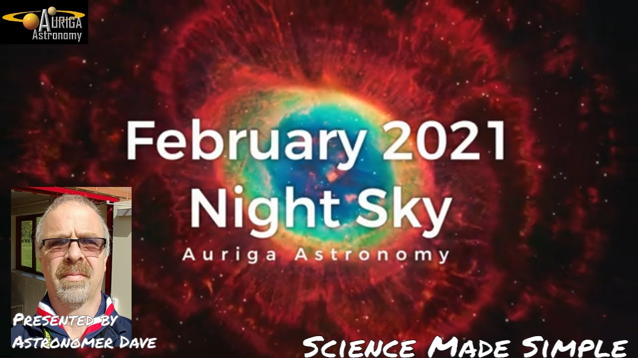 February 2021 night sky