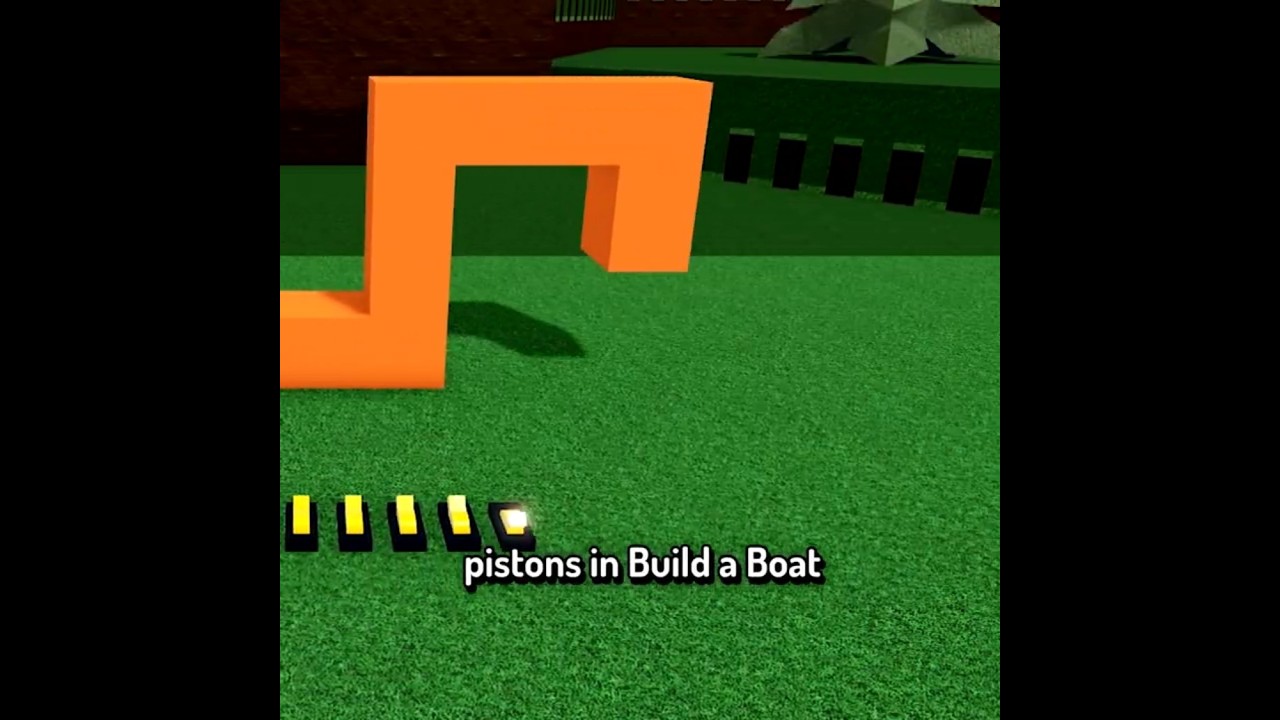 WHY Pistons are the BEST BLOCK in Build a Boat #roblox #buildaboat