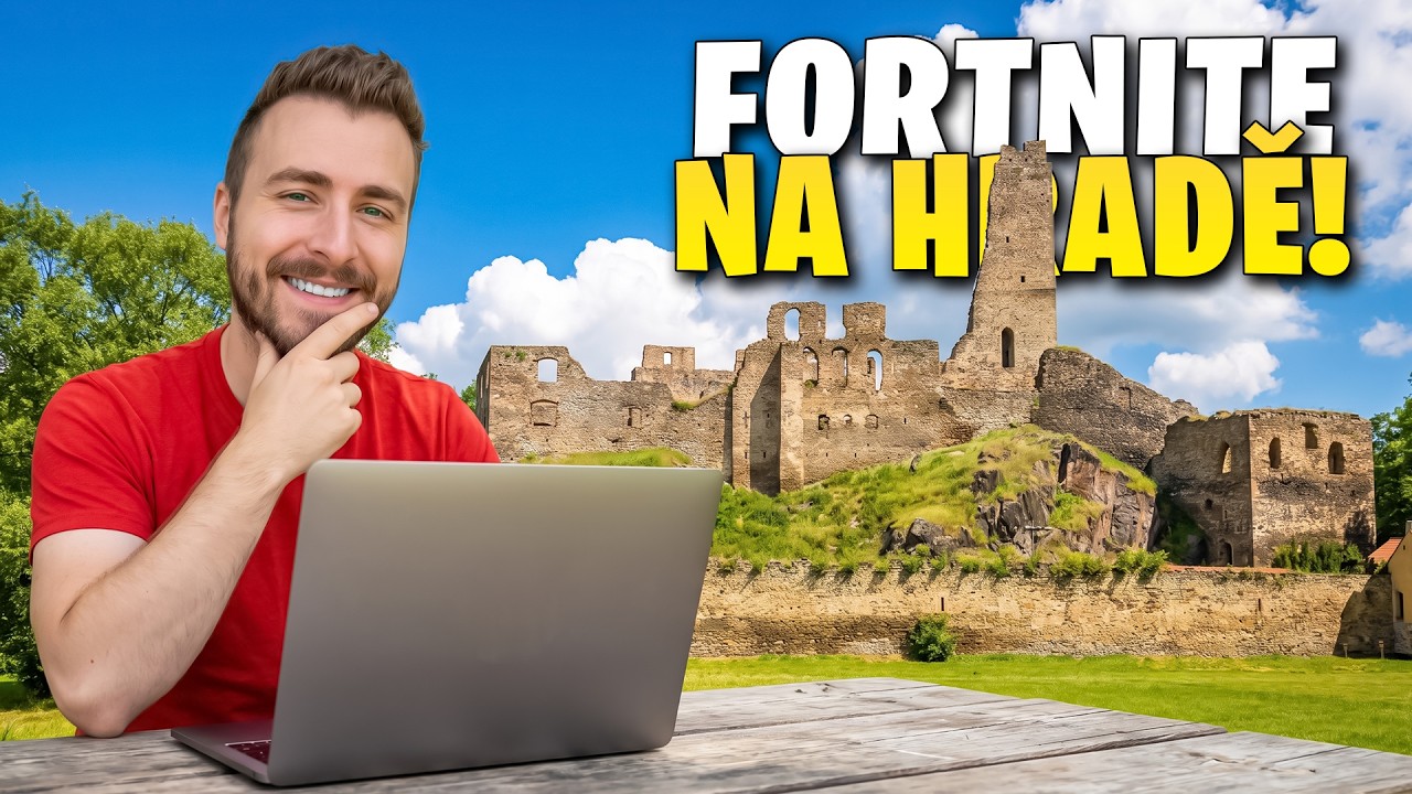 Hraju Fortnite NA OKOŘI! [ ALKAN NA CESTÁCH ] #10