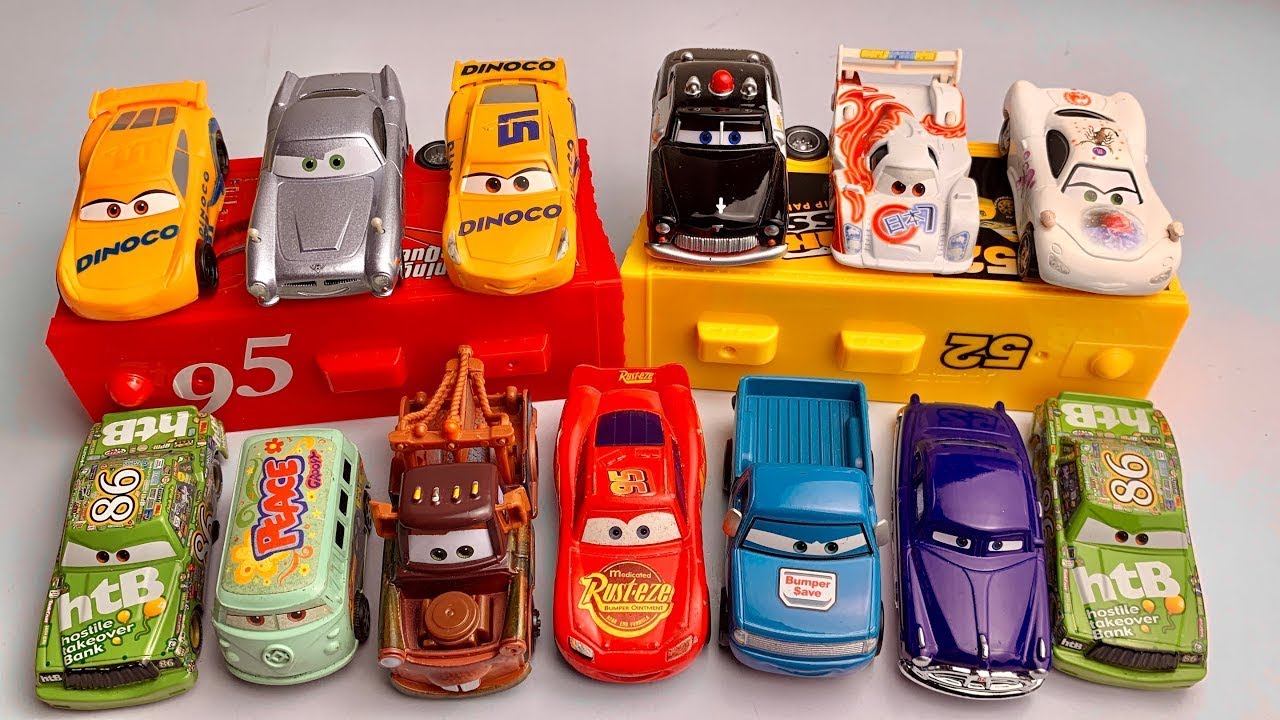 Disney Pixar Cars Lot Review and Unboxing | Full Lightning Mcqueen | ASMR Collection Cars #8