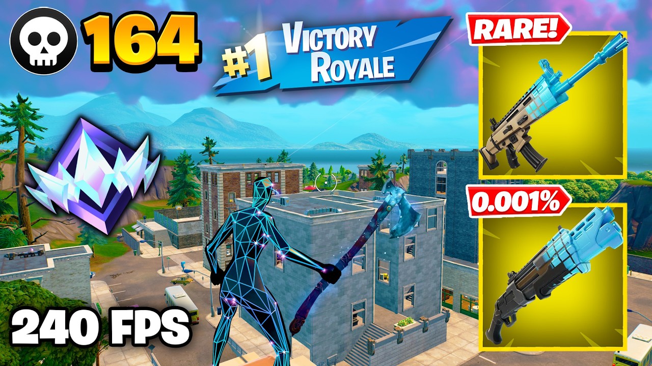 164 Elimination "RANKED RELOAD" Gameplay Wins (Fortnite Chapter 7 Keyboard & Mouse)