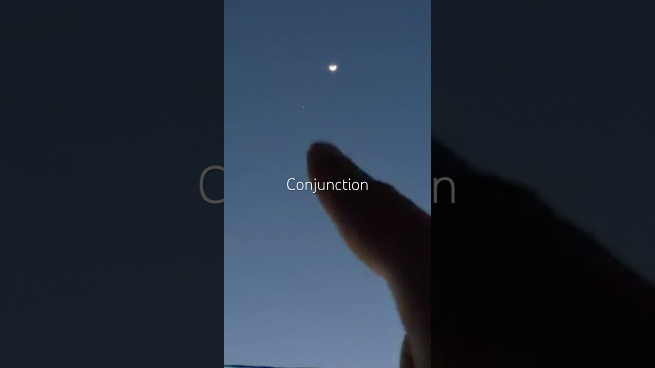 Conjunction Tonight through Telescope