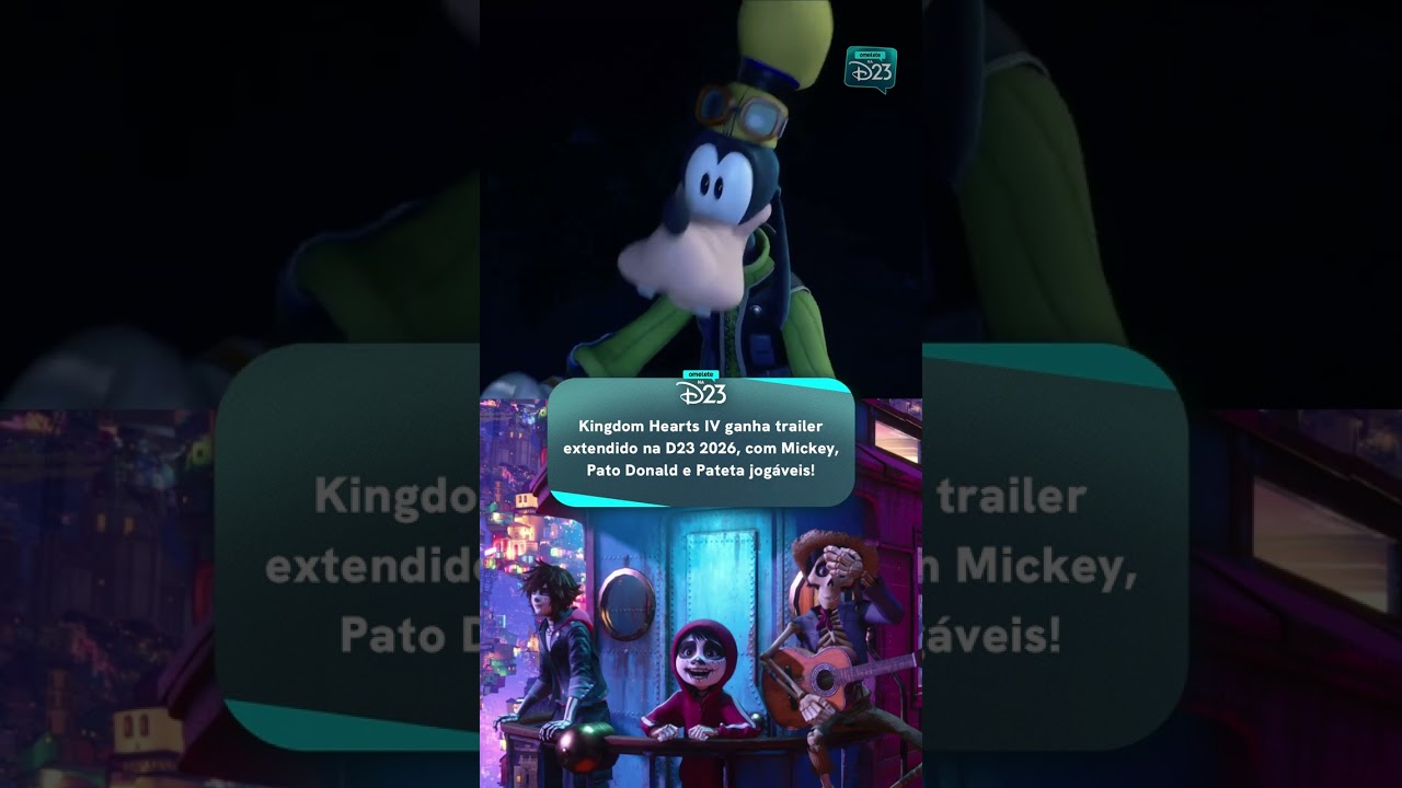 NOVOS DETALHES DE KINGDOM HEARTS 4 NA #D23!
