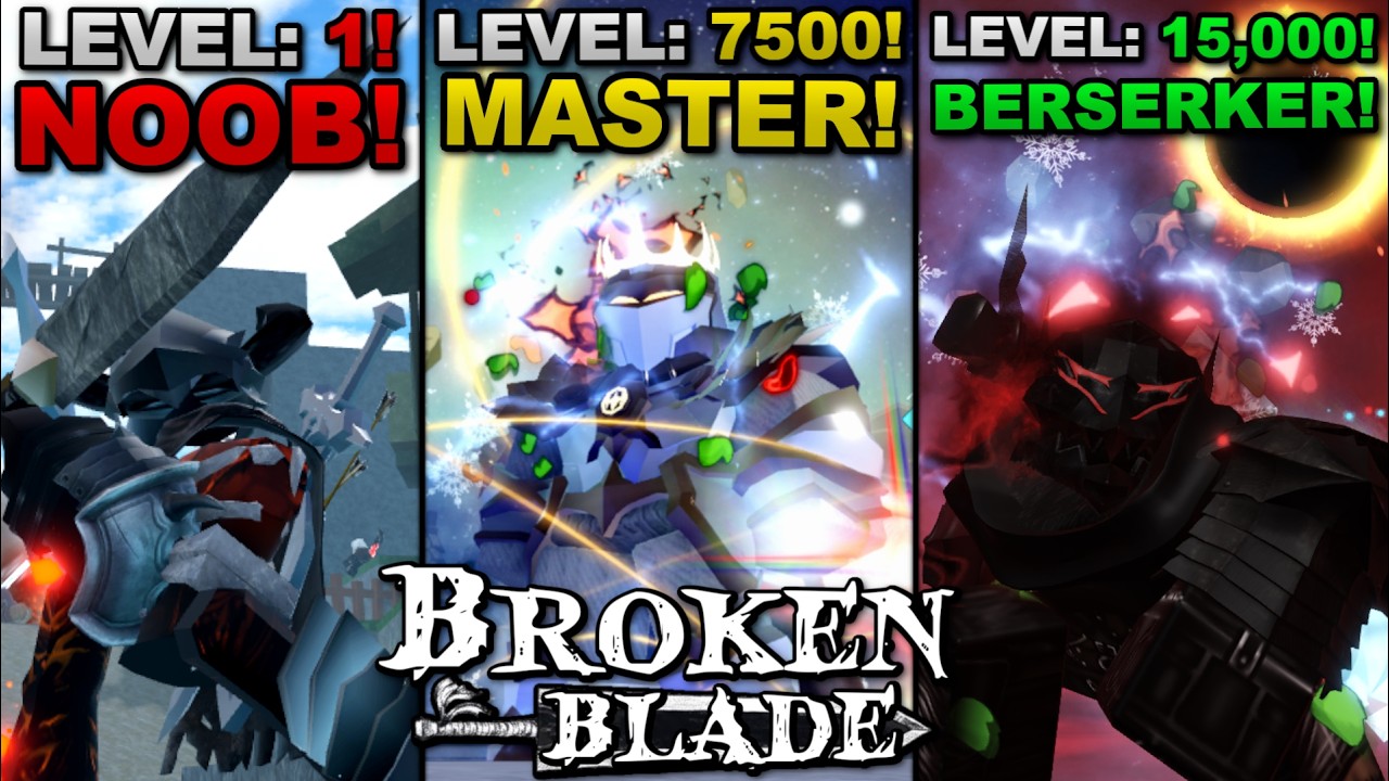 Crafting The Most Powerful Weapons In Roblox Broken Blade... Heres What Happened!