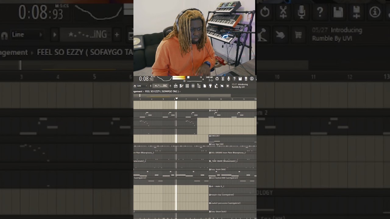 #flstudio #musicproducer #its2ezzy #producer #beats #sofaygo