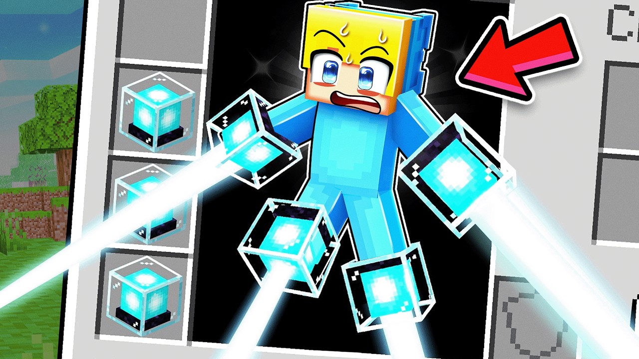 Minecraft, aber du kannst ALLES AUSRÜSTEN!