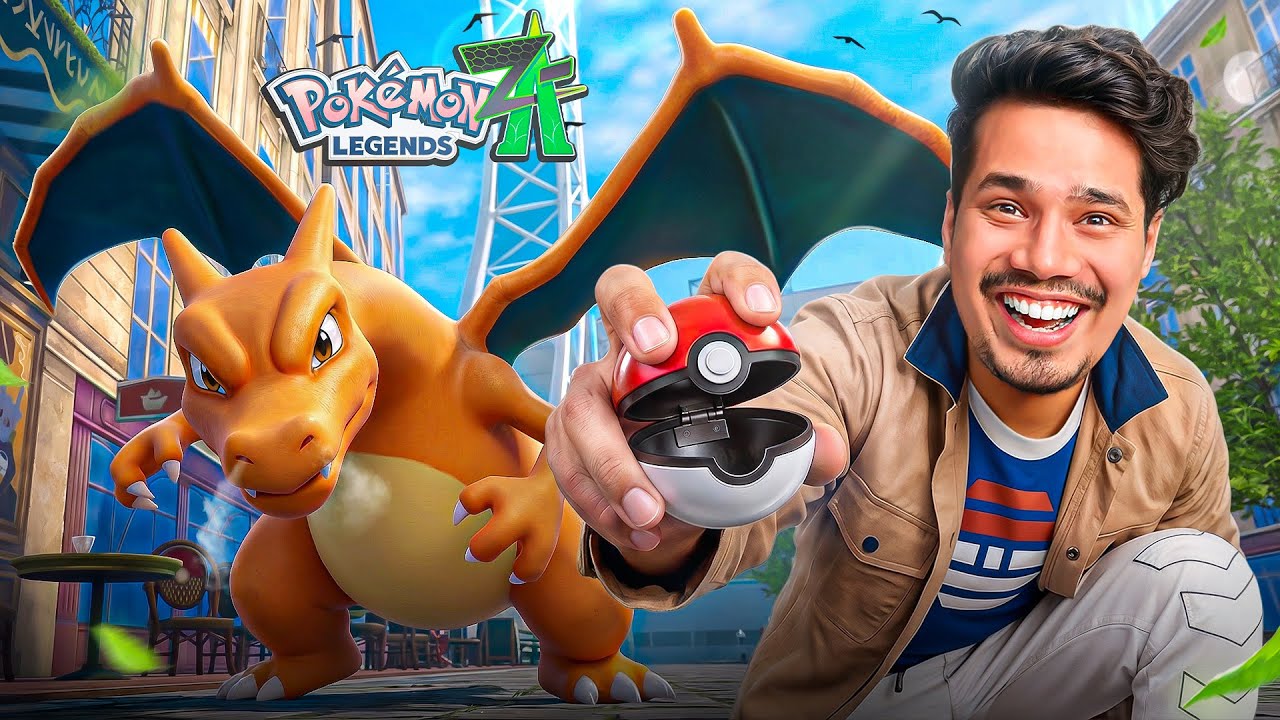 I CAUGHT CHARIZARD IN POKEMON LEGENDS Z-A 😱