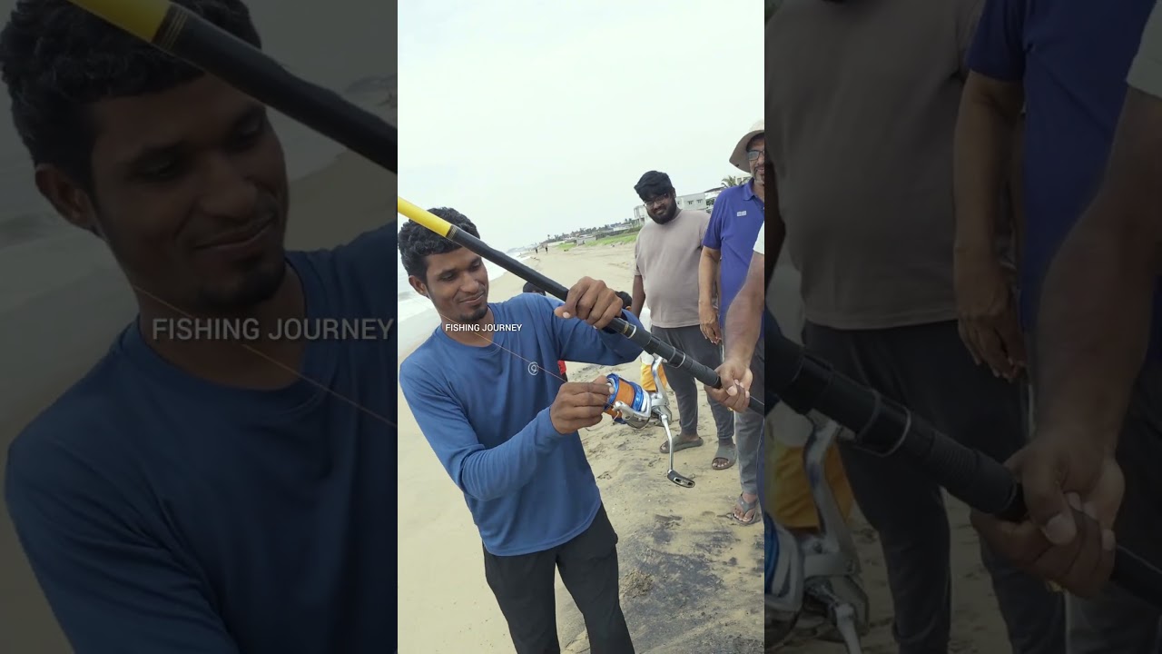 Family Fishing Experience 😱😱😱 #fishing #shorts #fishingvideo #camping #trending #fish #ocean #beach